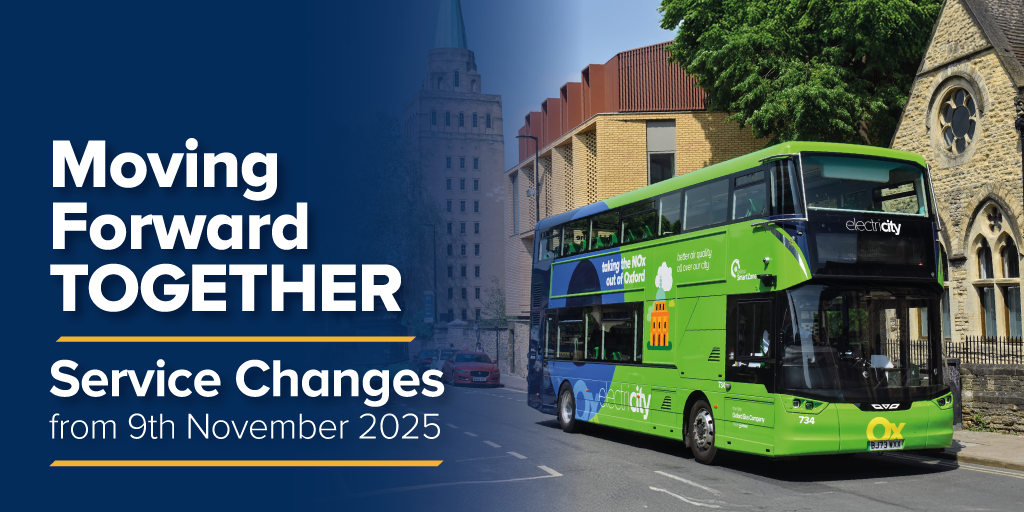 Service Changes from 9th November 2025